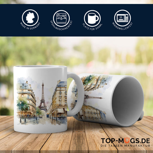 Spruchtasse - Der Eifelturm