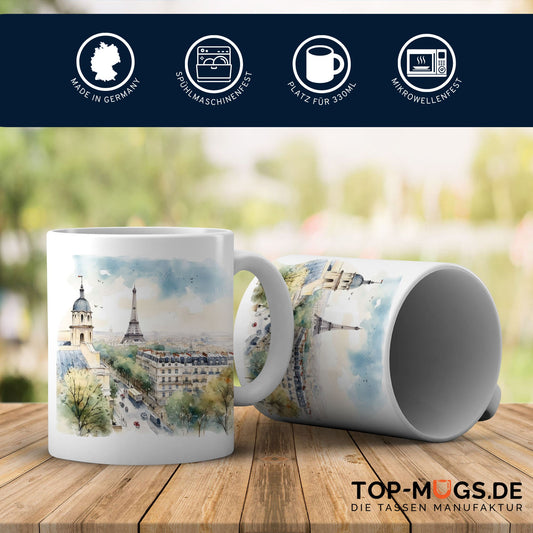 Spruchtasse - Paris