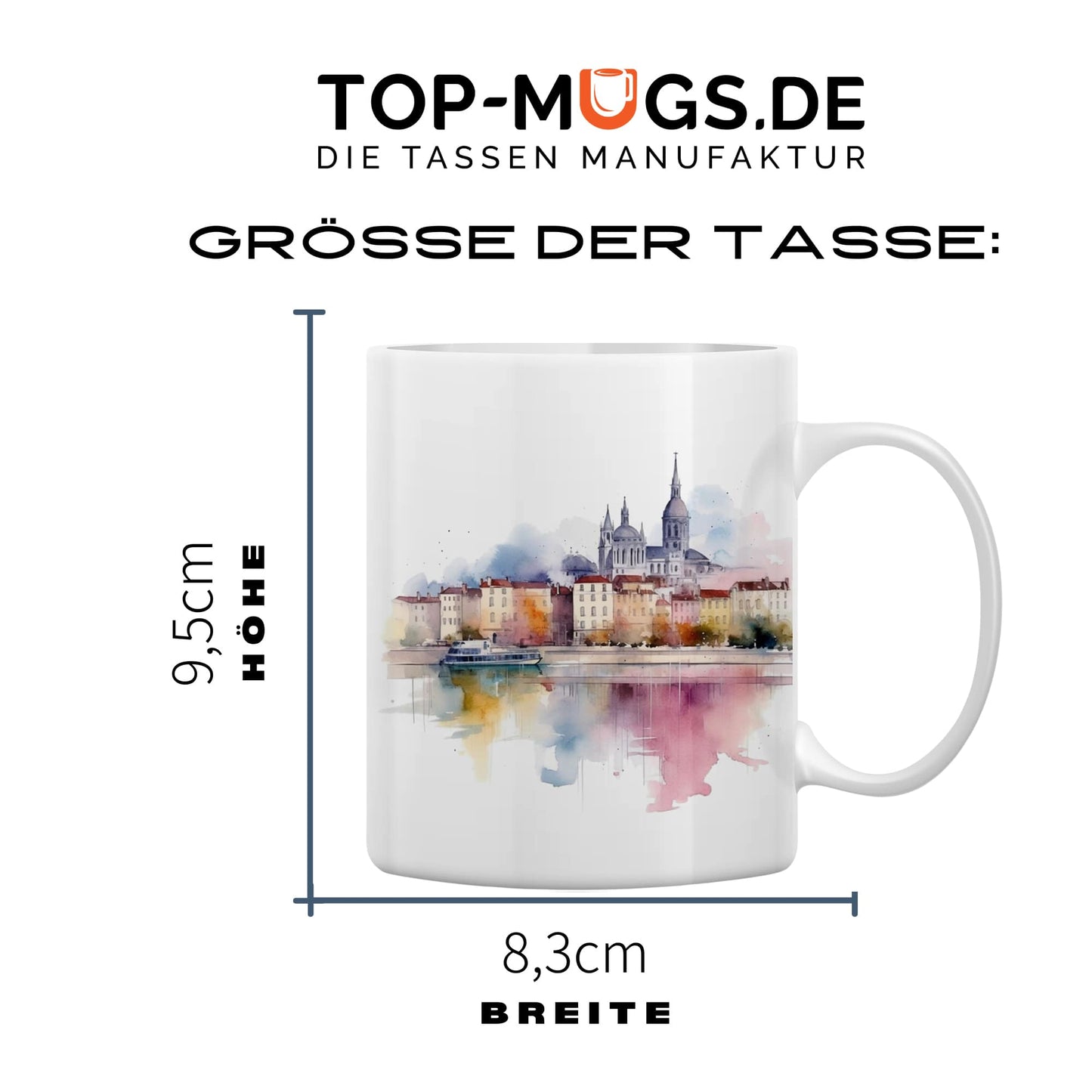 Spruchtasse - Sacre-Coeur