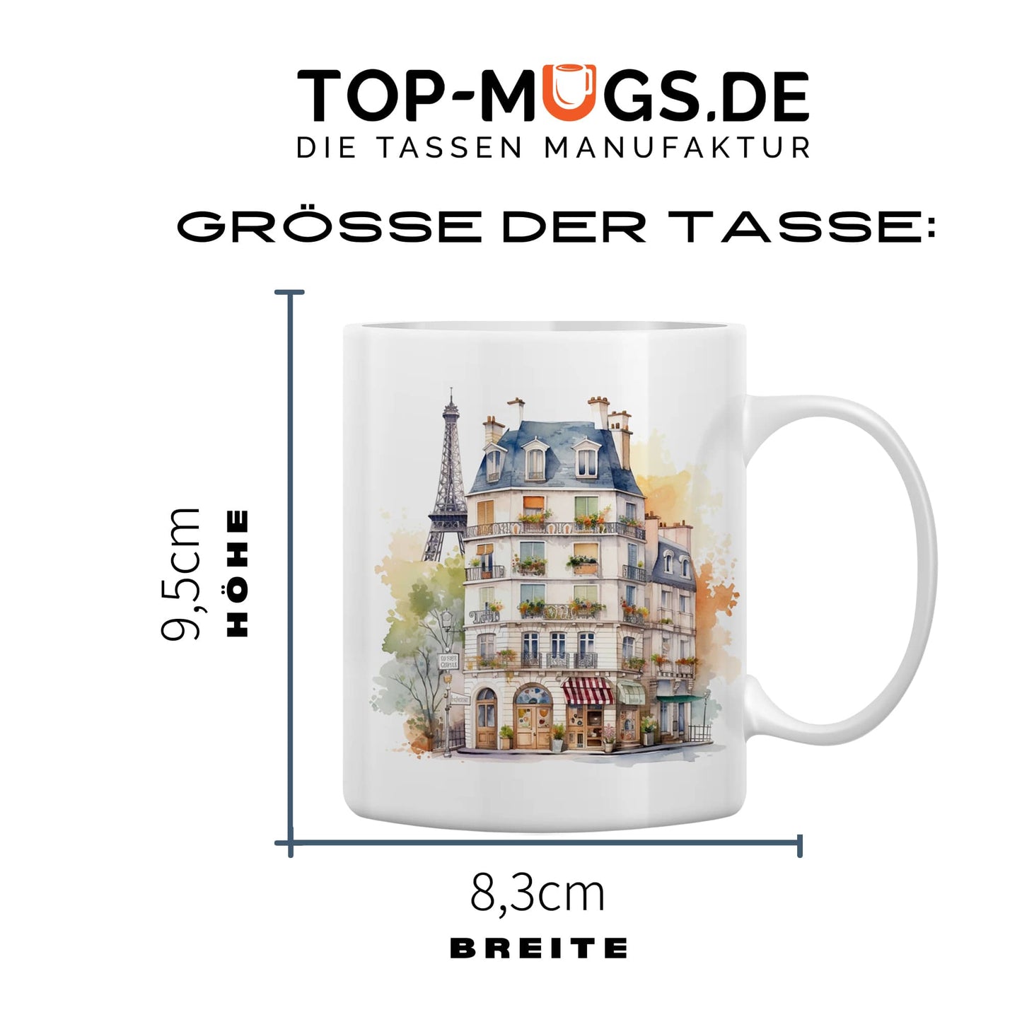 Spruchtasse - Paris III