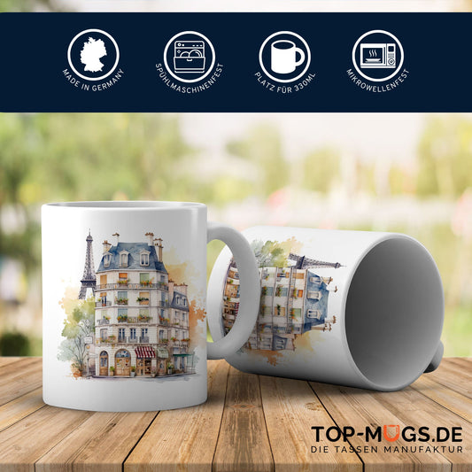 Spruchtasse - Paris III