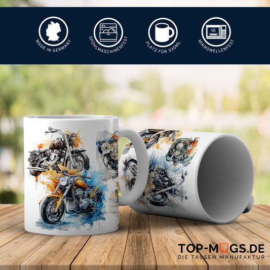 Spruchtasse - Let's ride a bike