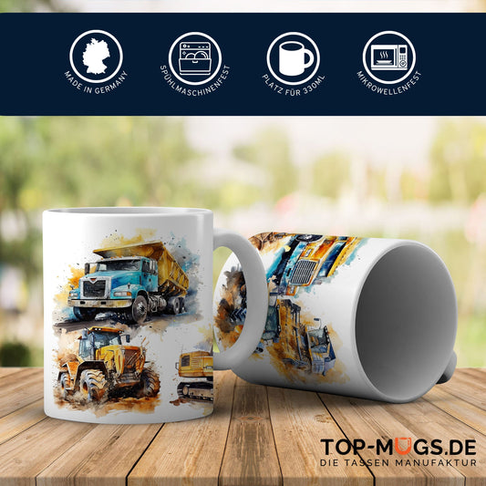 Spruchtasse - Let's work