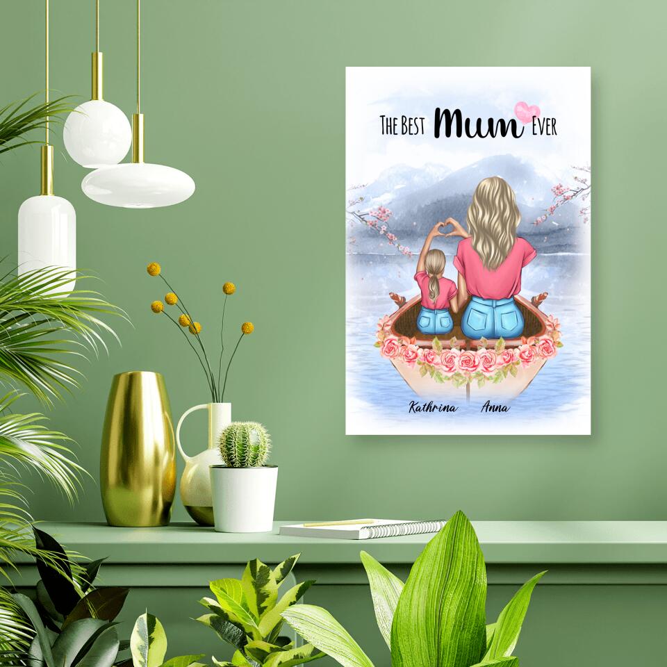 Mama and Tochter im Liebesboot - Poster