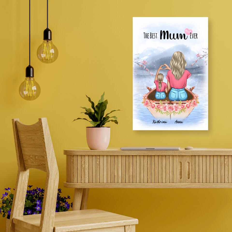 Mama and Tochter im Liebesboot - Poster