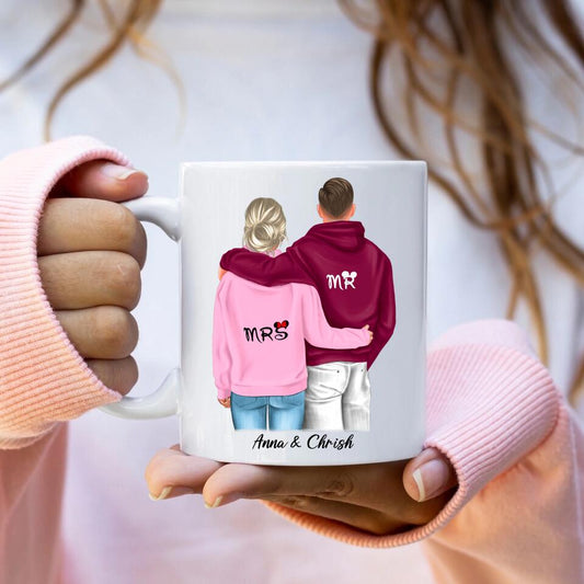 Geschenk ,,King & Queen" V2 - Tassen