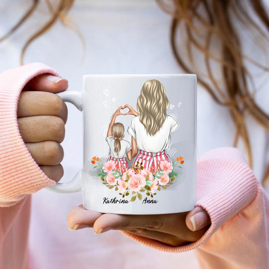 Die beste Mutter aller Zeiten floral - Tassen