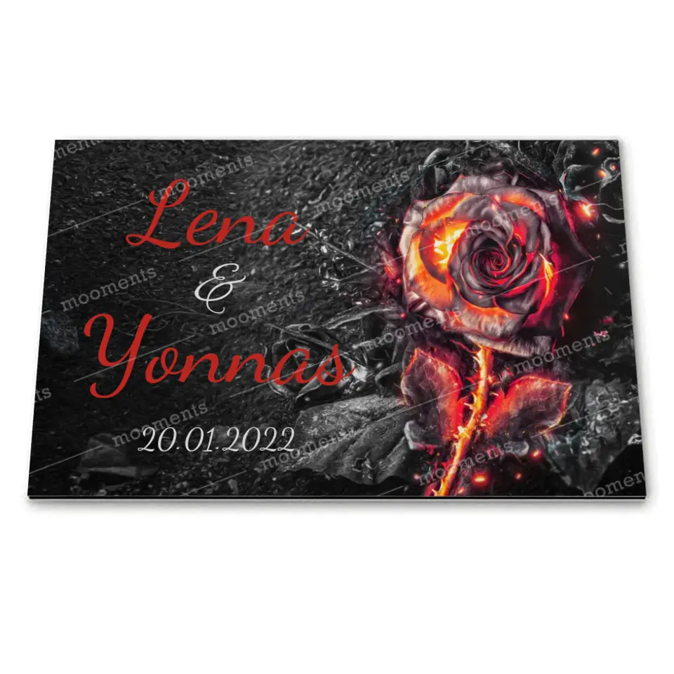 Burnt Rose - Poster