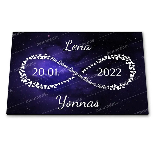 Infinity Couple - Alu-Dibond