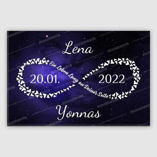 Infinity Couple - Leinwand