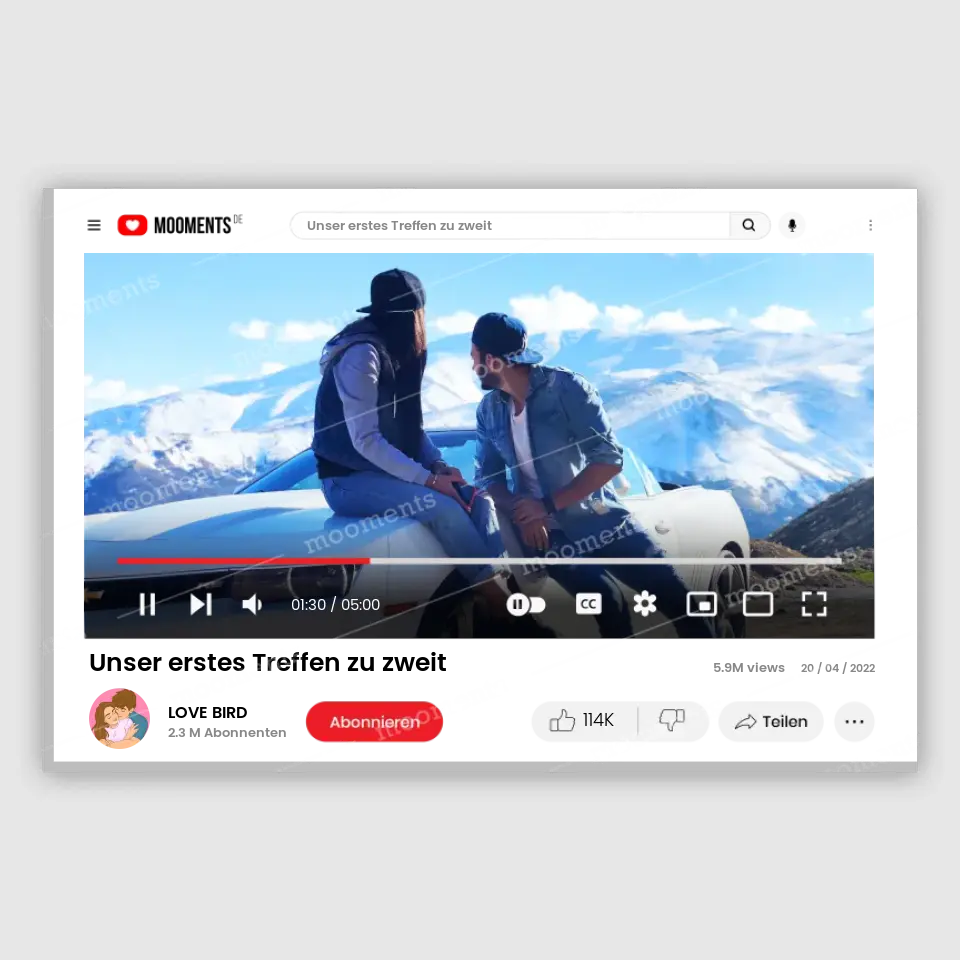 Youtube Hülle - Poster