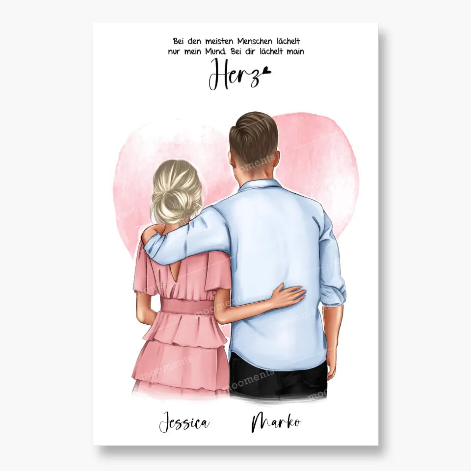 Geschenk Pärchen - Poster