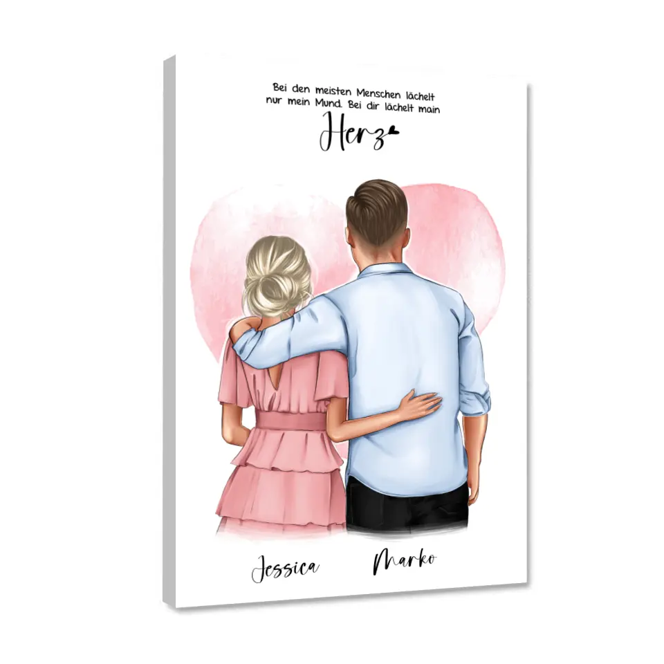 Geschenk Pärchen - Poster