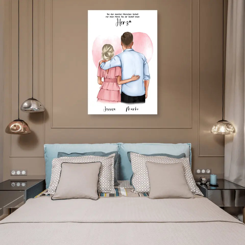 Geschenk Pärchen - Poster