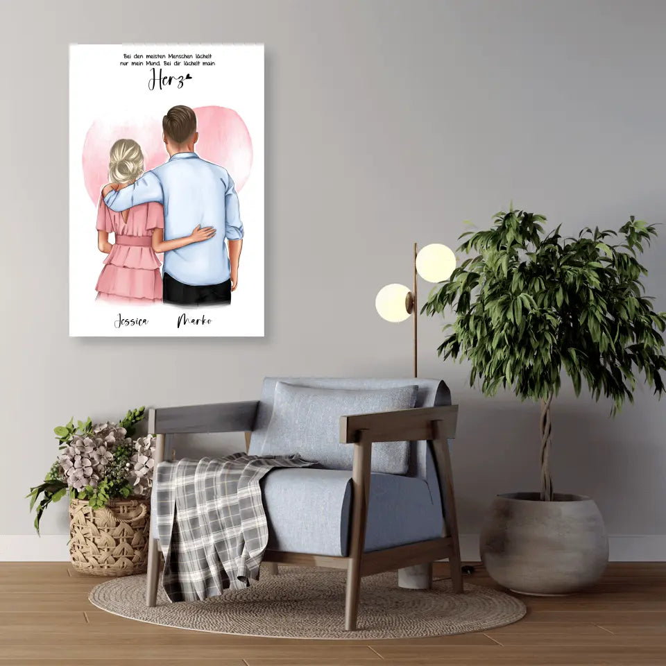 Geschenk Pärchen - Poster