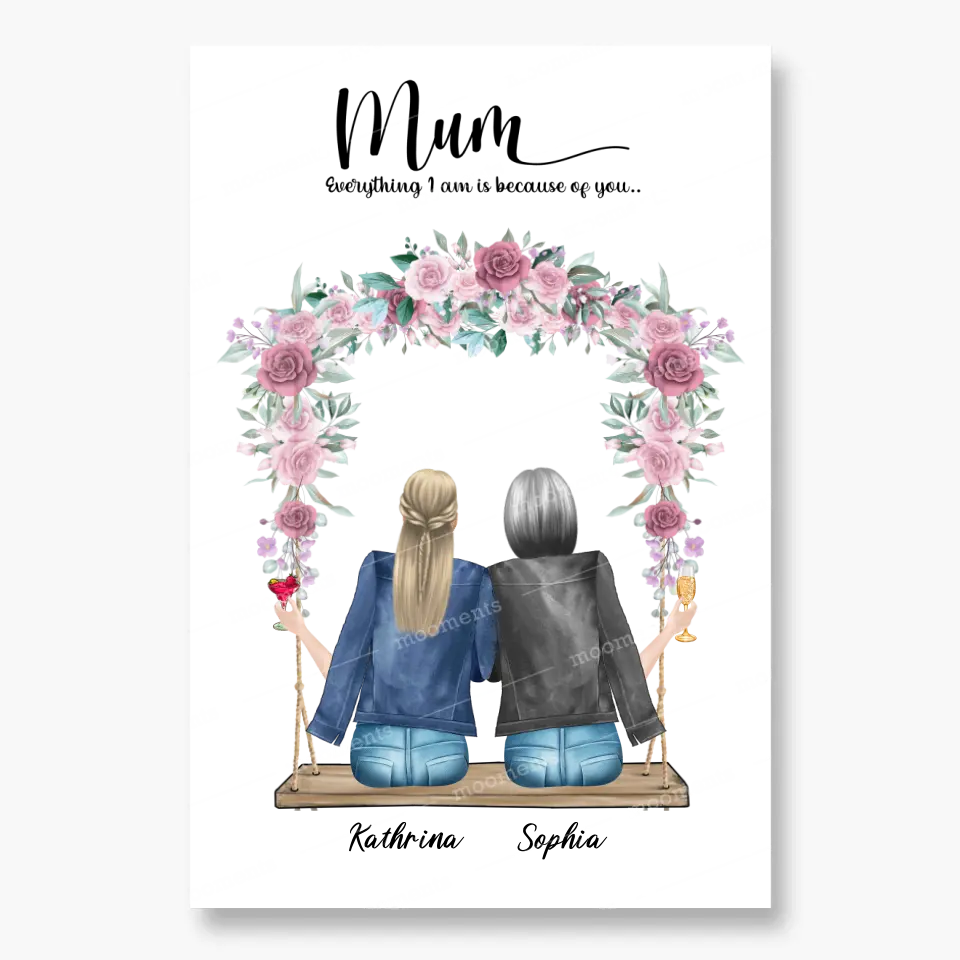 Mama und ihre beiden Töchter - Poster