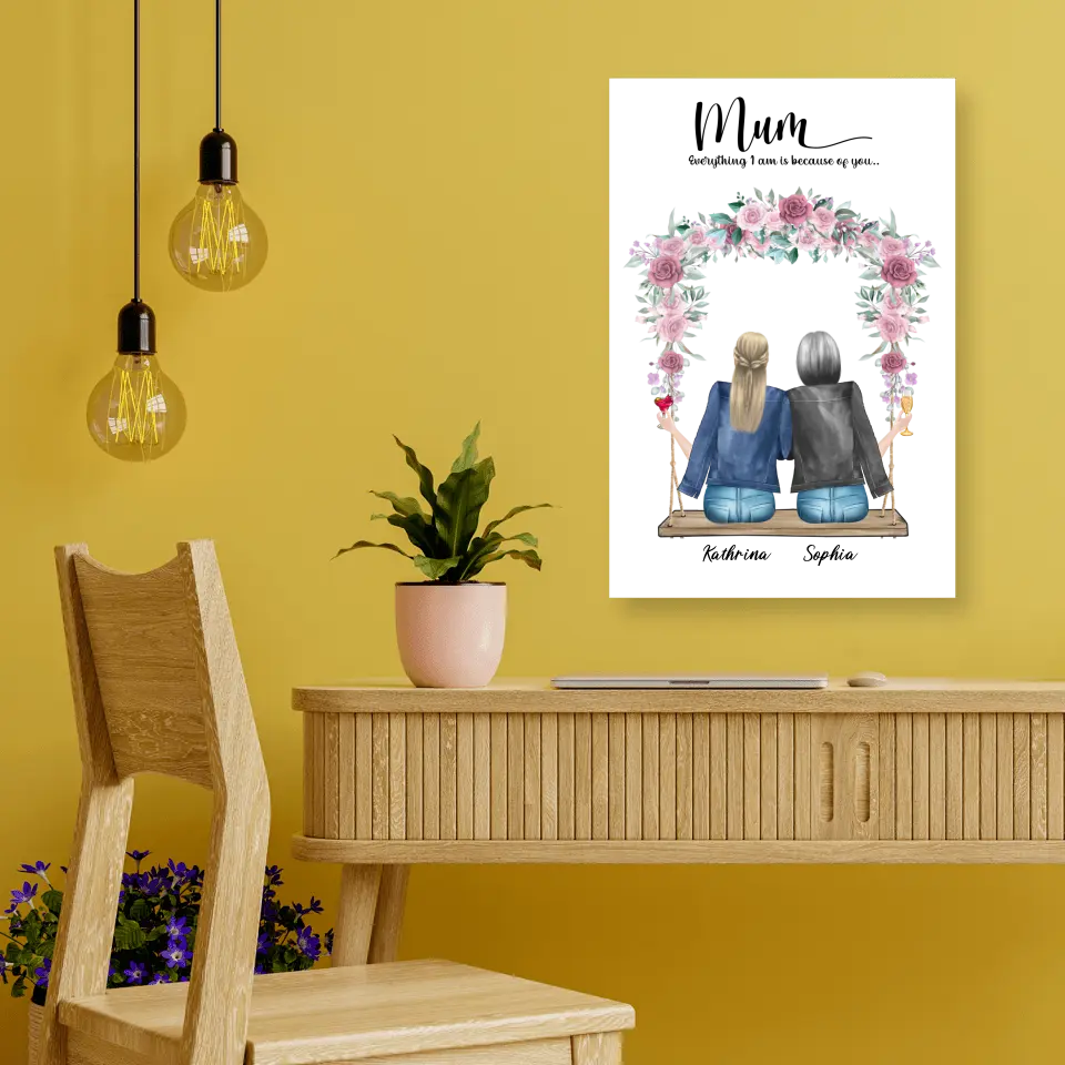 Mama und ihre beiden Töchter - Poster