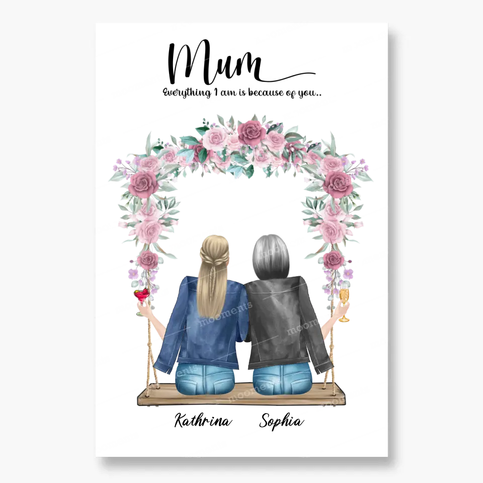 Mama und ihre beiden Töchter - Poster