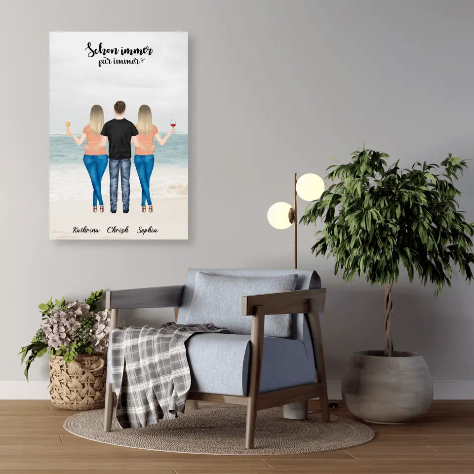 Familie - Alu-Dibond