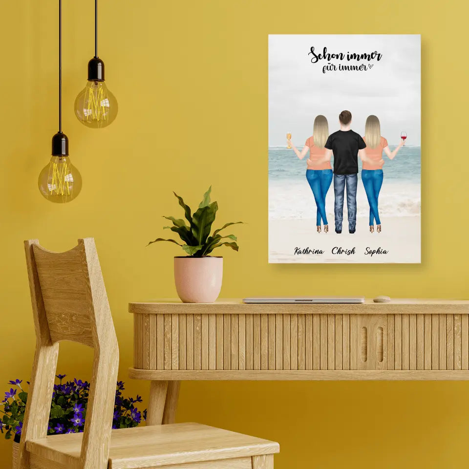 Familie - Alu-Dibond