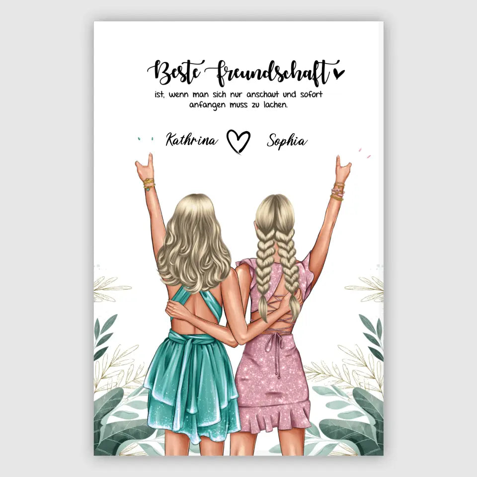 Geschenk Party Prinzessin V2 - Alu-Dibond