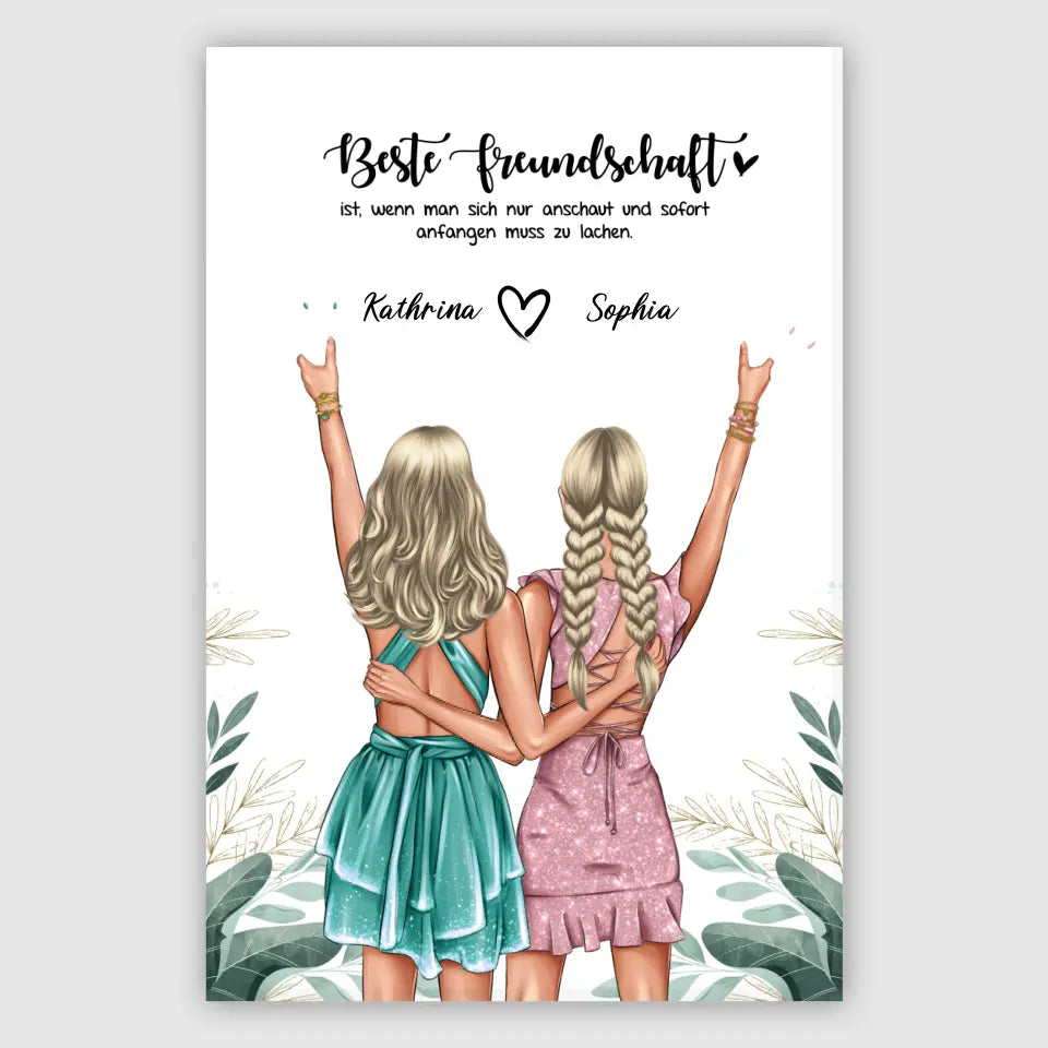 Geschenk Party Prinzessin V2 - Alu-Dibond