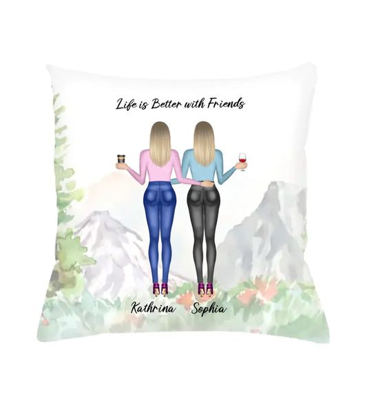 Geschenk für die beste Freundin - Pillow