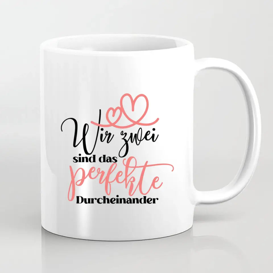 Geschenk Pärchen - Herz Tassen