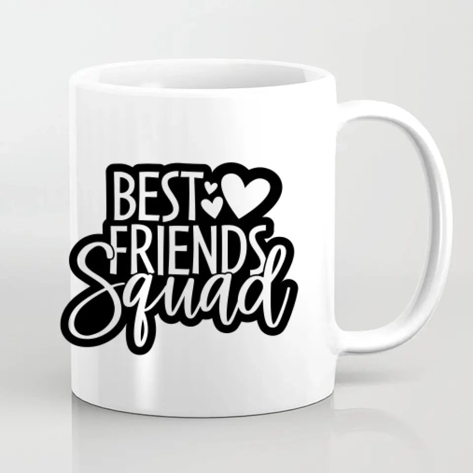 Geschenk ,,3 beste Freundinnen'' - Herz Tassen