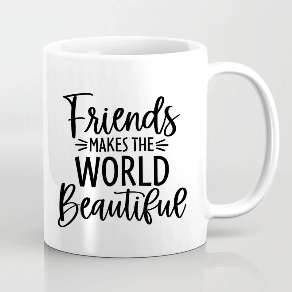 2 Freundinnen - individuelles Geschenk - Herz Tassen