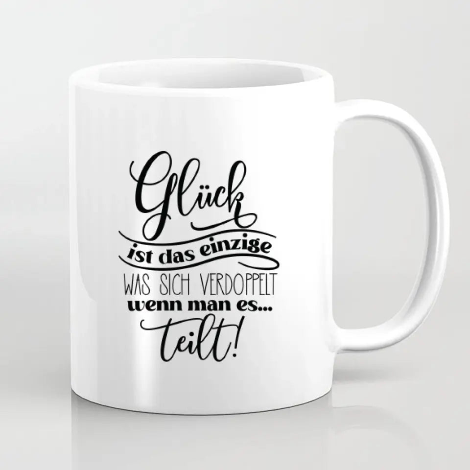 Geschenk für Pärchen - Herz Tassen