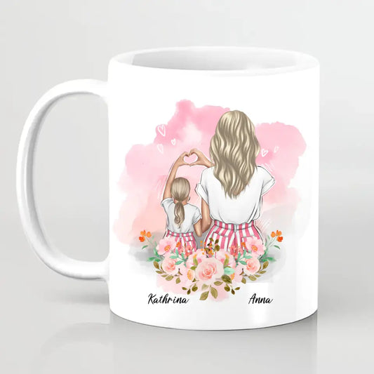 Mama ist die Beste - Blumen - Tassen