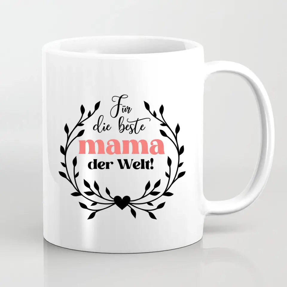 Mama und Tochter in der Schaukel - Tassen