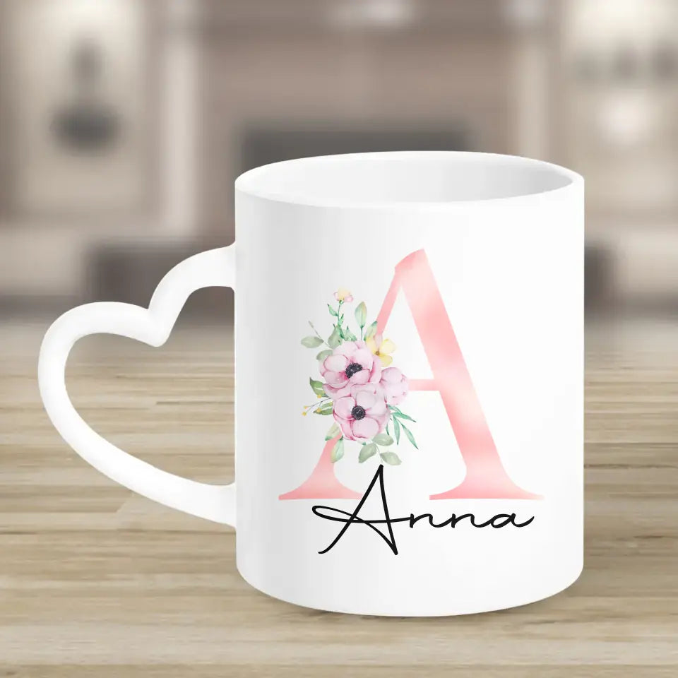 Geburt Buchstabe - Personalisiertes Tassen