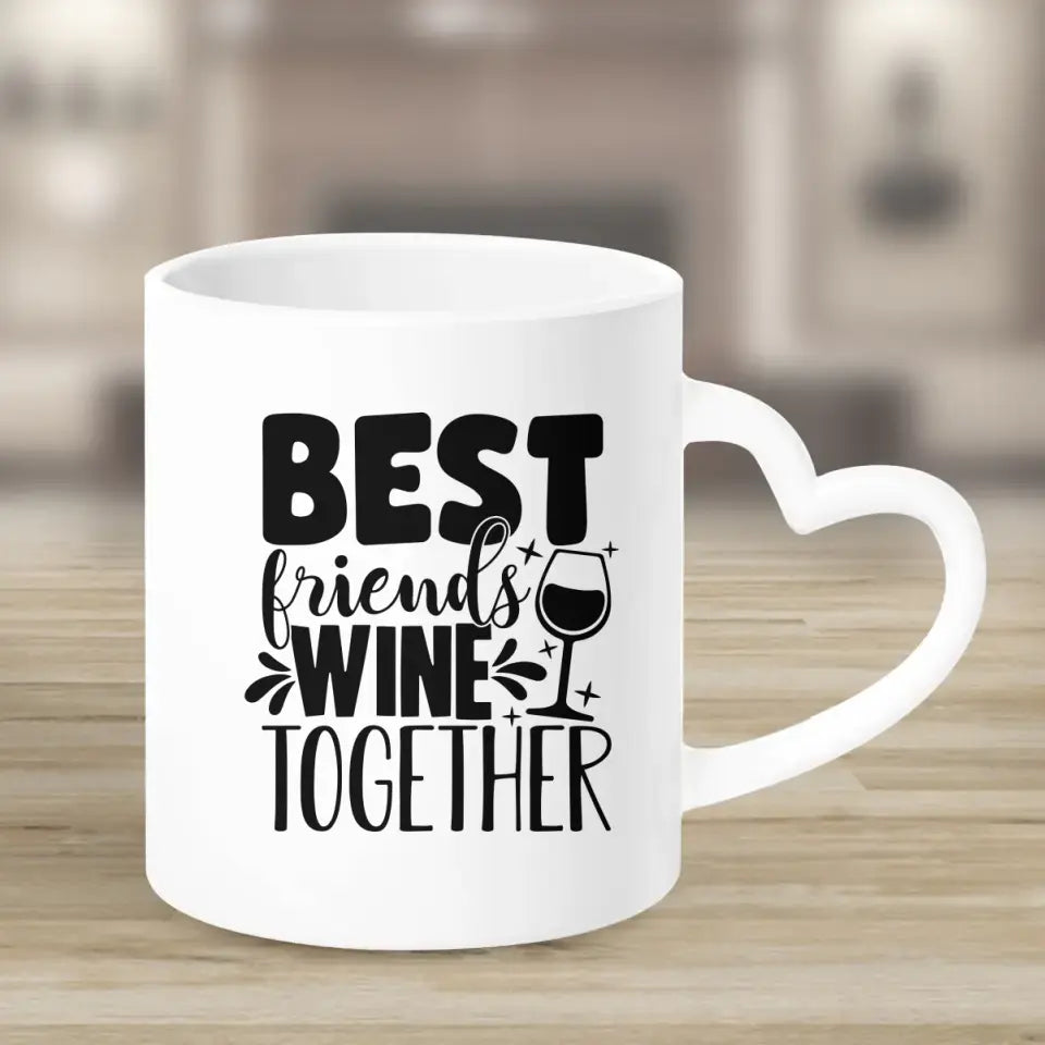 Geschenk für die beste Freundin Floral - Tassen