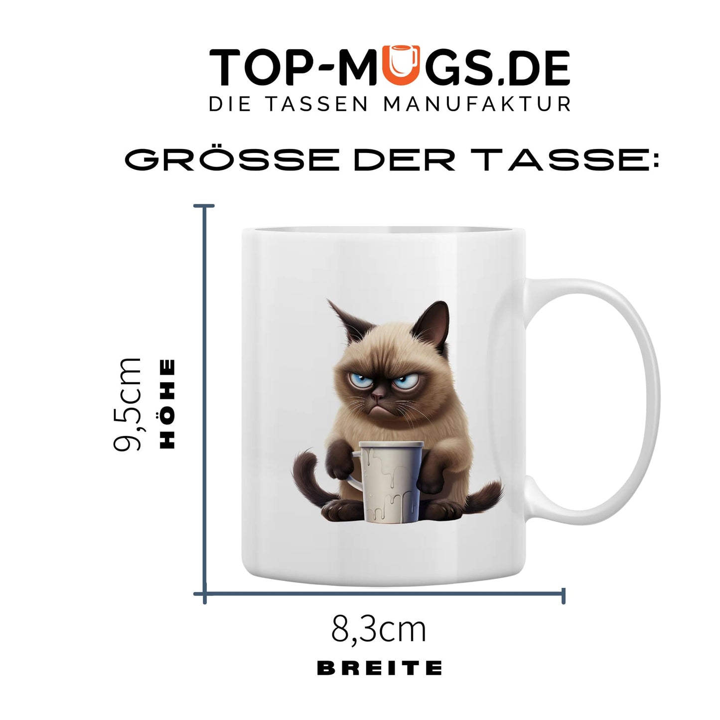 Spruchtasse - Grumpy Cat IV