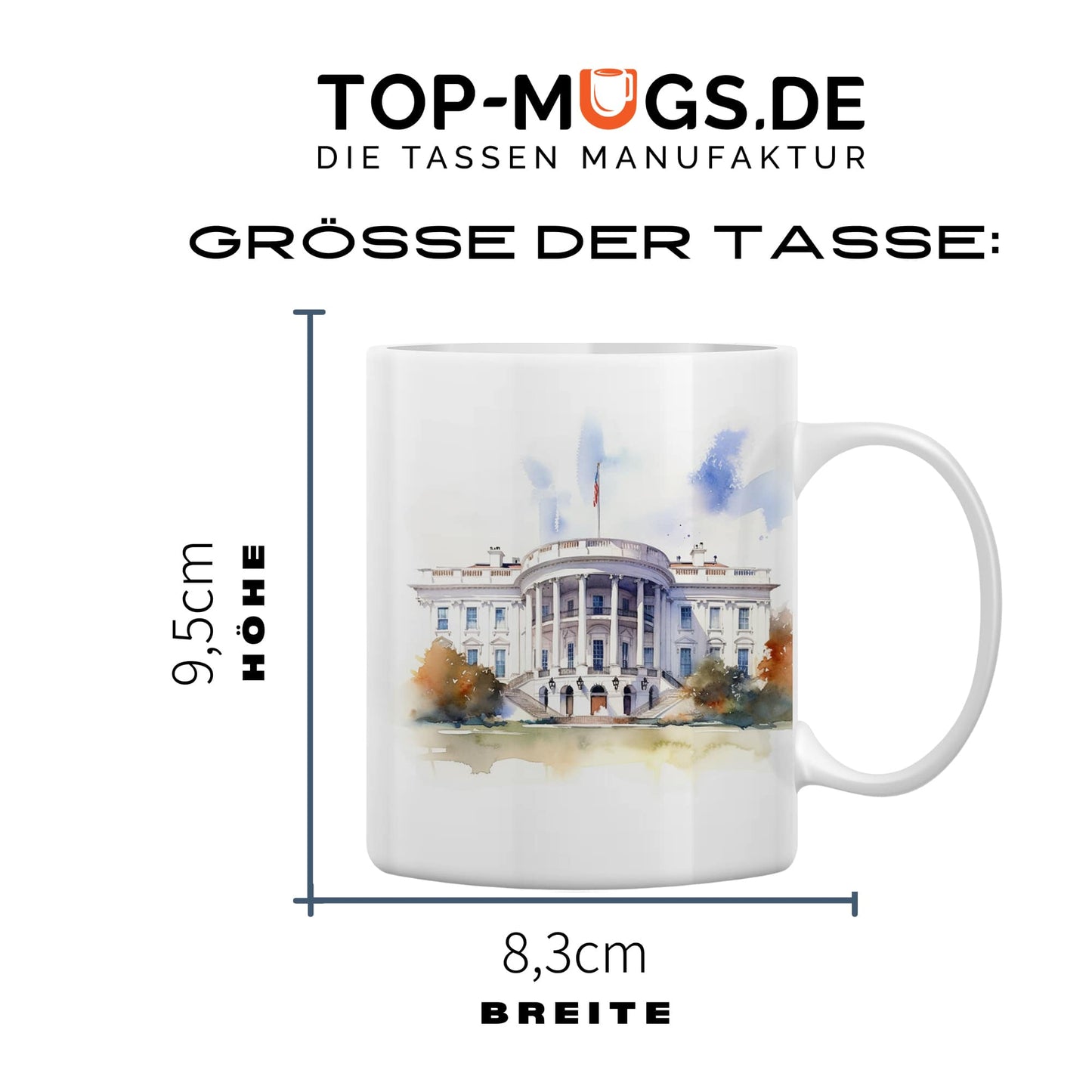 Spruchtasse - Amerika is calling lV