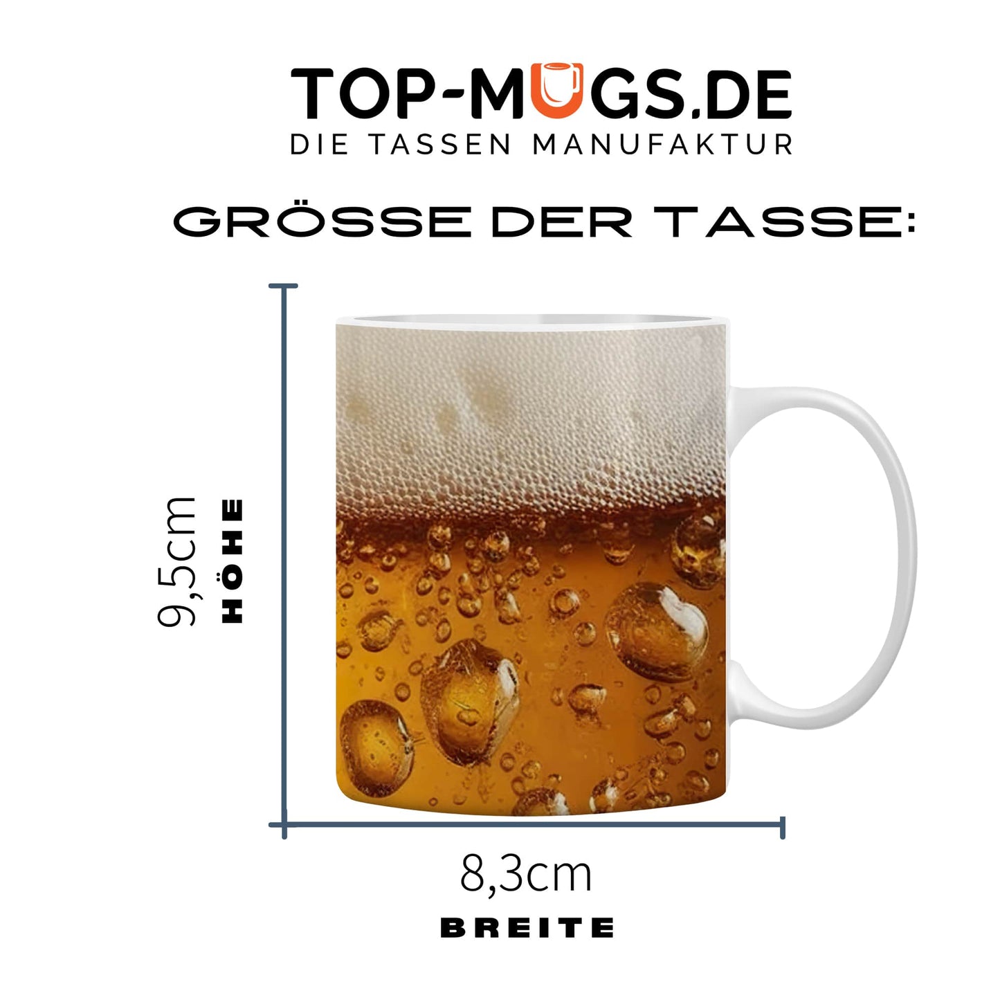 Spruchtasse - Bierglas