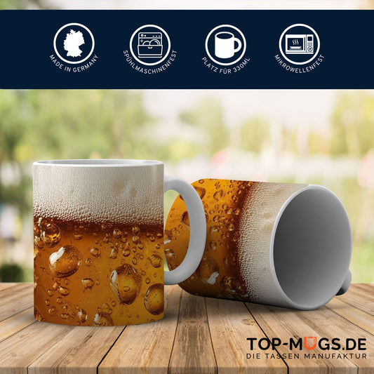 Spruchtasse - Bierglas