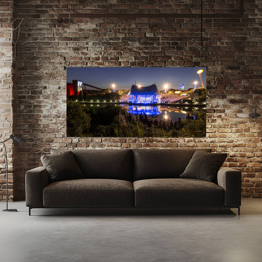 Einzigartiges Wandbild Nordsternpark