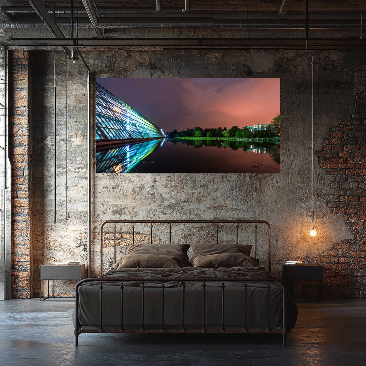 Einzigartiges Wandbild Wissenschaftspark Gelsenkirchen II