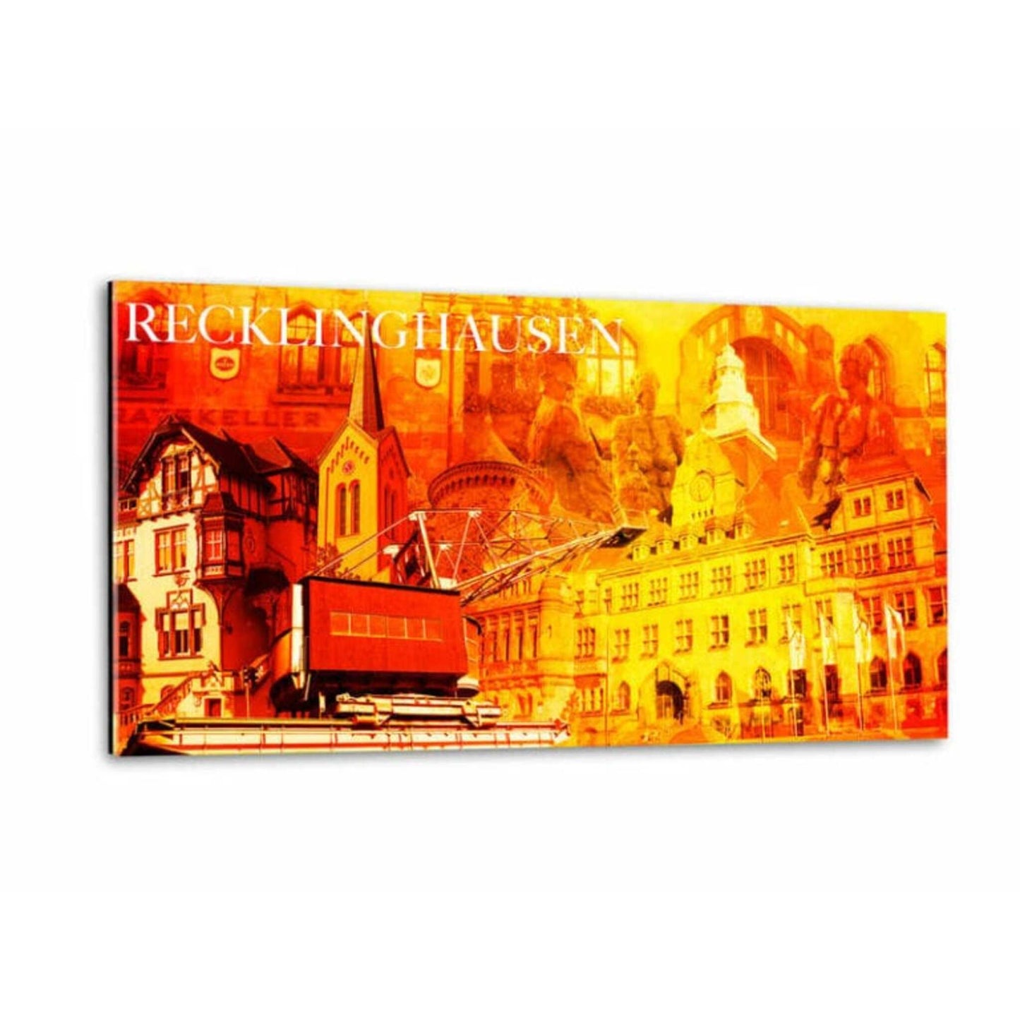 Einzigartiges Wandbild Recklinghausen Collage II