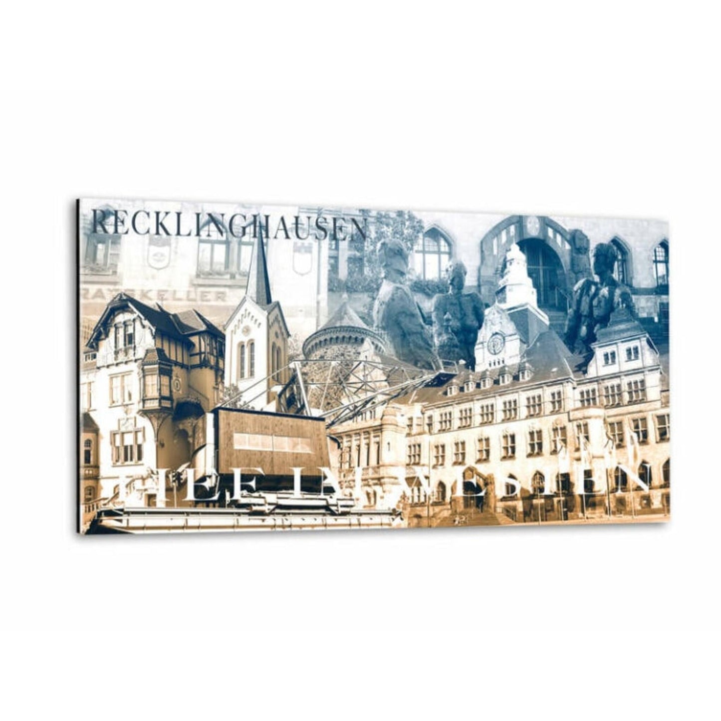 Einzigartiges Wandbild Recklinghausen Collage III