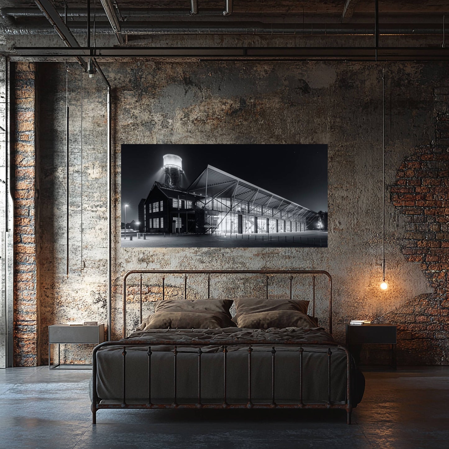 Einzigartiges Wandbild Jahrhunderthalle