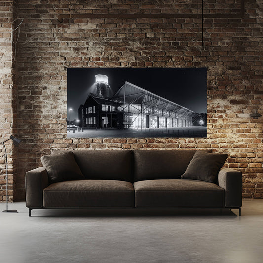 Einzigartiges Wandbild Jahrhunderthalle