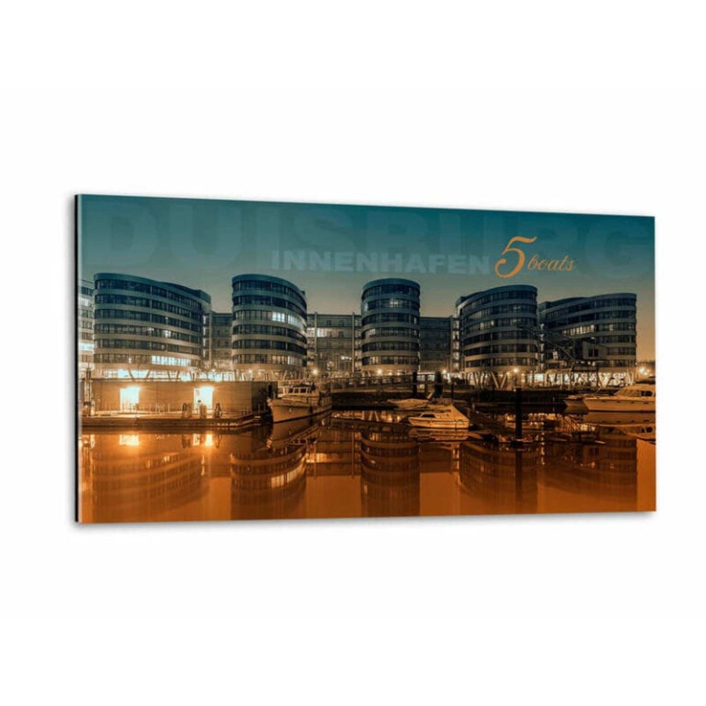 Einzigartiges Wandbild Innenhafen Duisburg