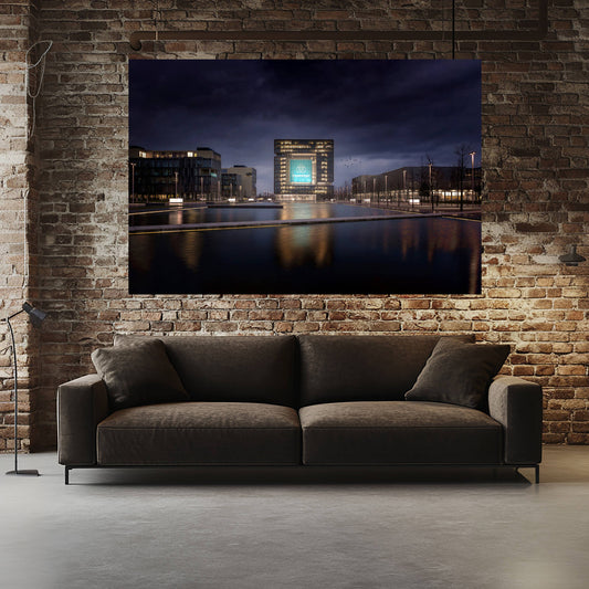 Einzigartiges Wandbild Essen Thyssen