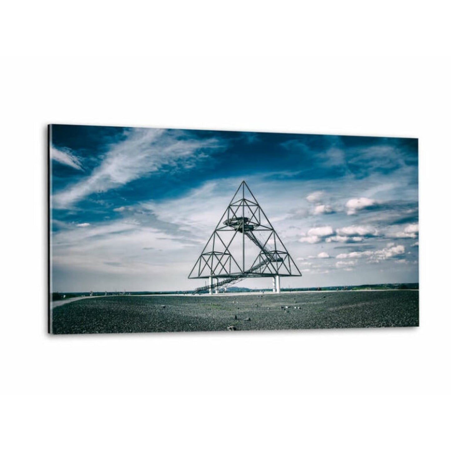 Einzigartiges Wandbild Tetraeder