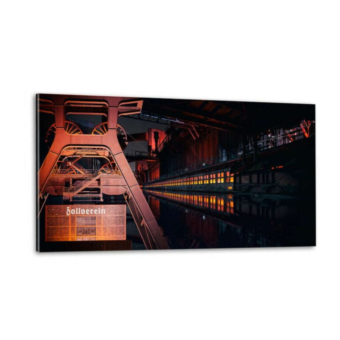 Einzigartiges Wandbild Zollverein Collage