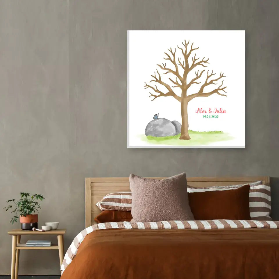 Tree Fingerprint 5 - Poster